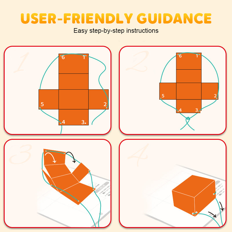 👶✨Pull String 3D Geometry Learning Book