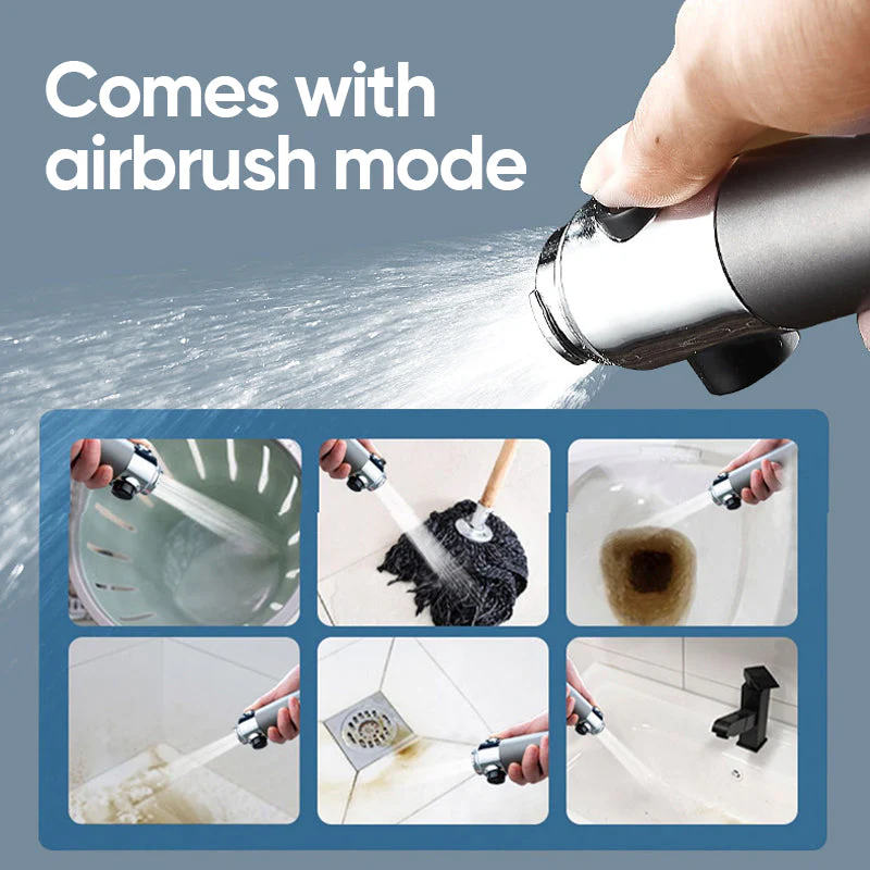 🚿Multi-functional High Pressure Shower Head Set