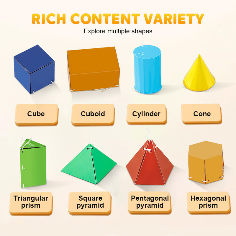 👶✨Pull String 3D Geometry Learning Book