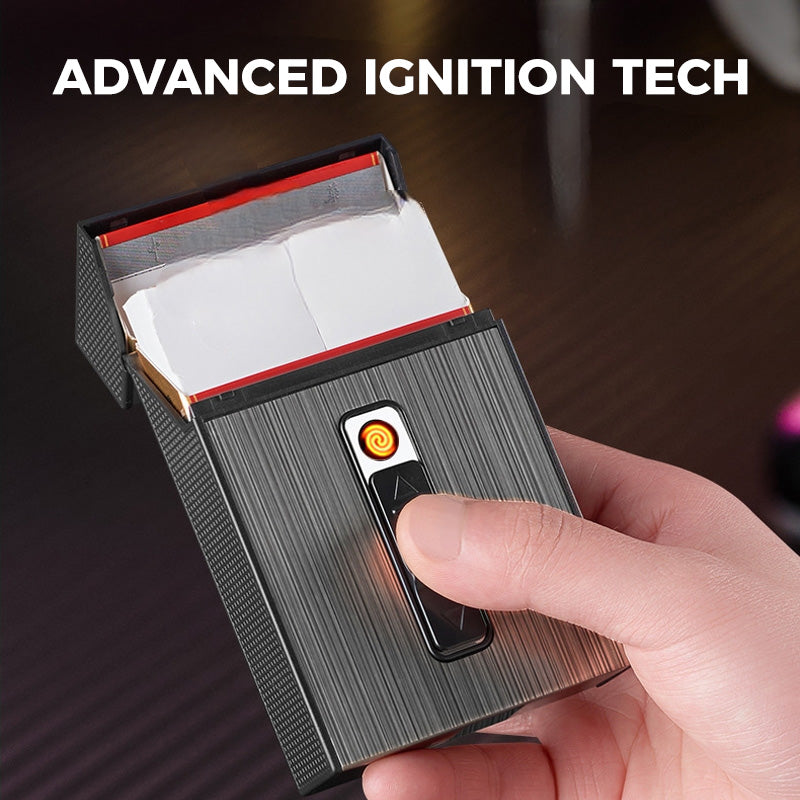 š¬š„2025 Hot Sale š„Cigarette Case with Lighter
