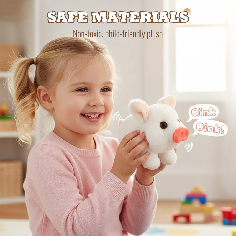 Electric Pig Plush Realistic Toy