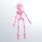 🎃Halloween Hot Sale 💀✨3D Printed Vintage Skeleton Magnetic Figurine 🎃