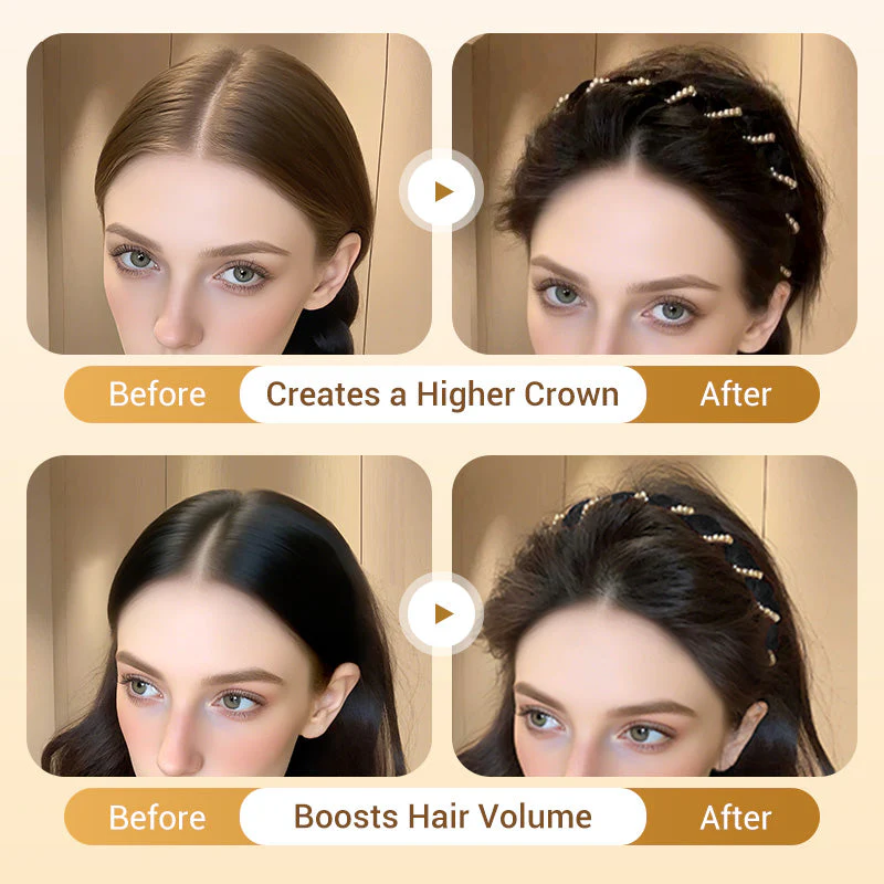 🔥Vintage High Cranium Artificial Pearl Hairband