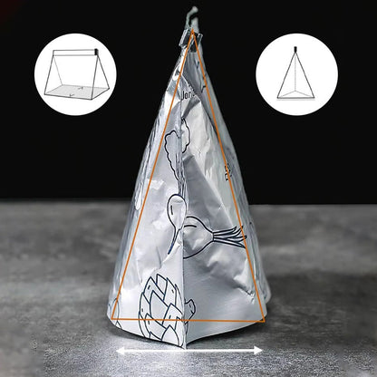 🍗Buy 2 Get 1 Free 🥦Reusable Aluminum Foil Sealable Storage Bags