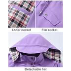 ✨Womens Chic. Lightweight. Waterproof Jacket 🍃🧥-Unleash Style and Durability in Any Storm!