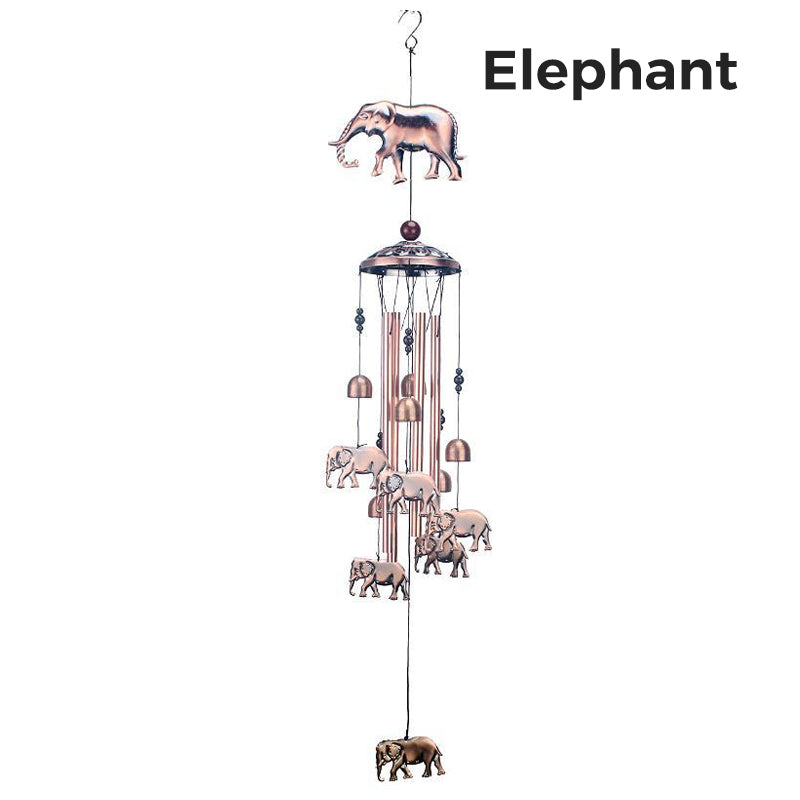 Pure Hand-made Copper Horse Wind Chimes