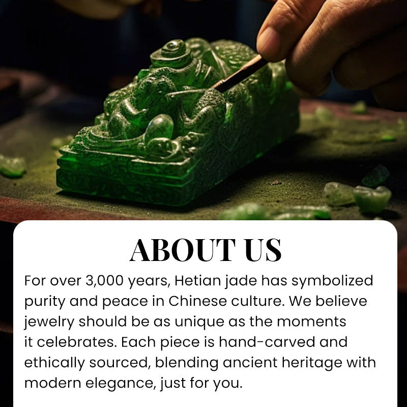 🔥2026 HOT SALE🔥 Hetian Jade Peace and Blessing Necklace