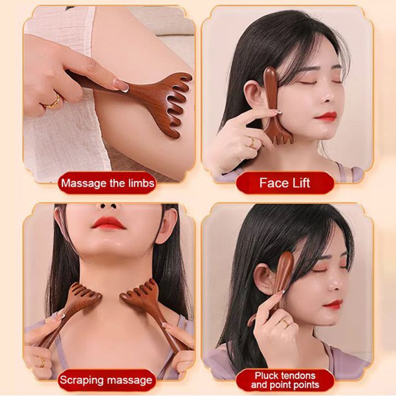 🔥Six-claw Meridian Massage Comb