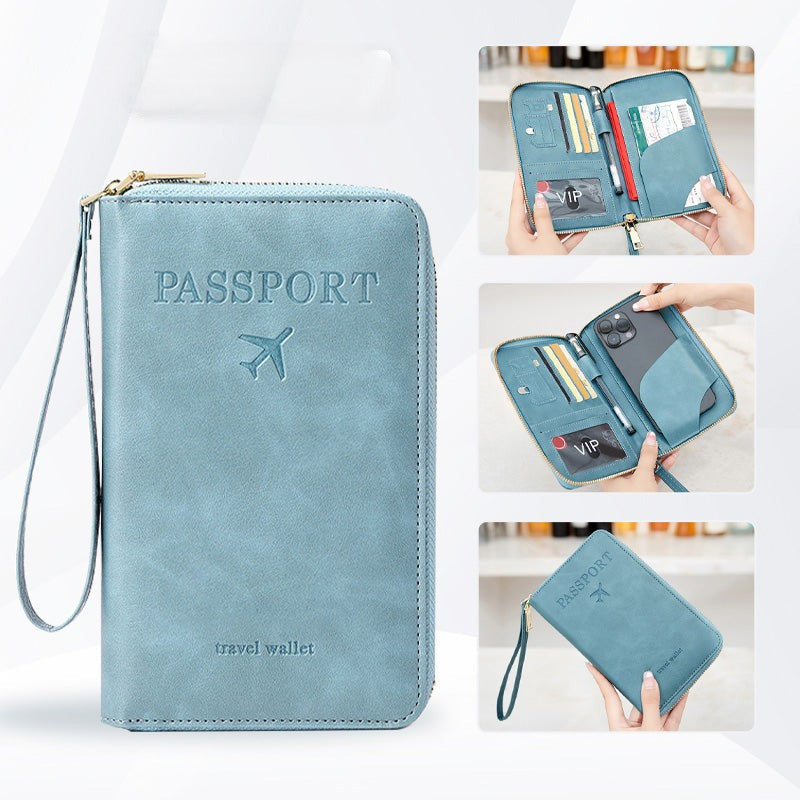 Multifunctional RFID Passport Wallet