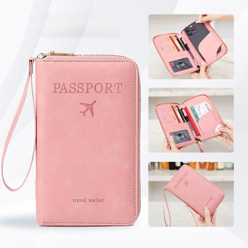 Multifunctional RFID Passport Wallet