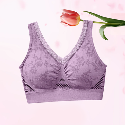 【✨1+1 Free - 2 Pcs】Pure Cotton Buttonless Comfy Lifting Bra