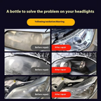 🔥🚘Automotive Headlamp Restoration Fluid Kit