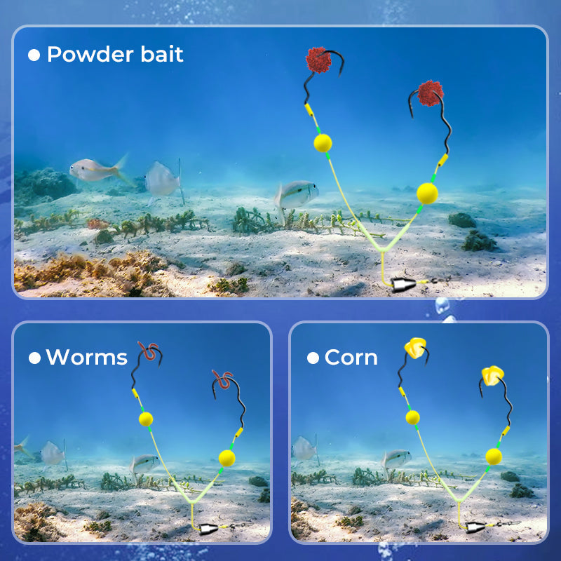 🔥🔥Buy 3 Get 2 Free 🎁Reverse Bottom Fishing Rig Hook