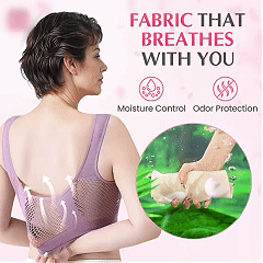【✨1+1 Free - 2 Pcs】Pure Cotton Buttonless Comfy Lifting Bra