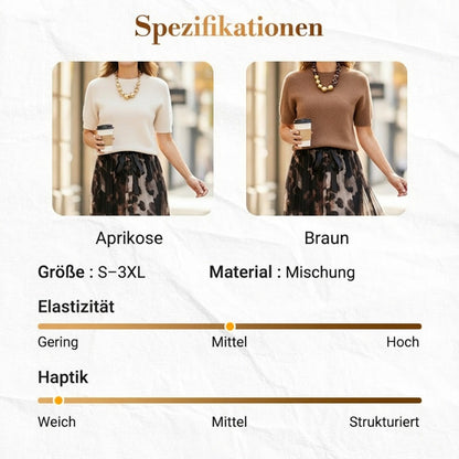 Women's Two-Piece Sweater & Leopard Flowy Skirt Set