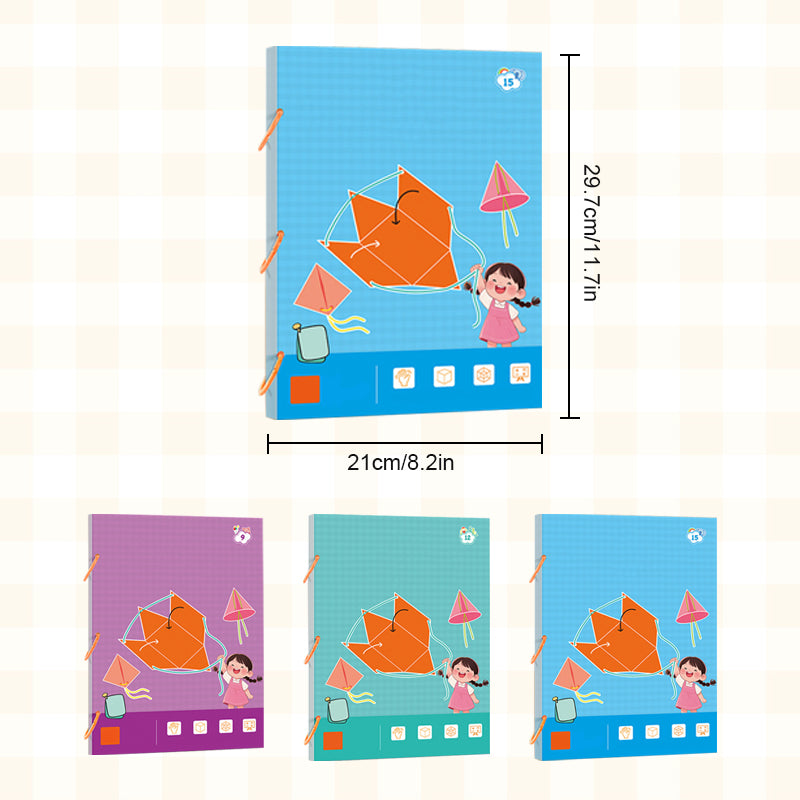👶✨Pull String 3D Geometry Learning Book