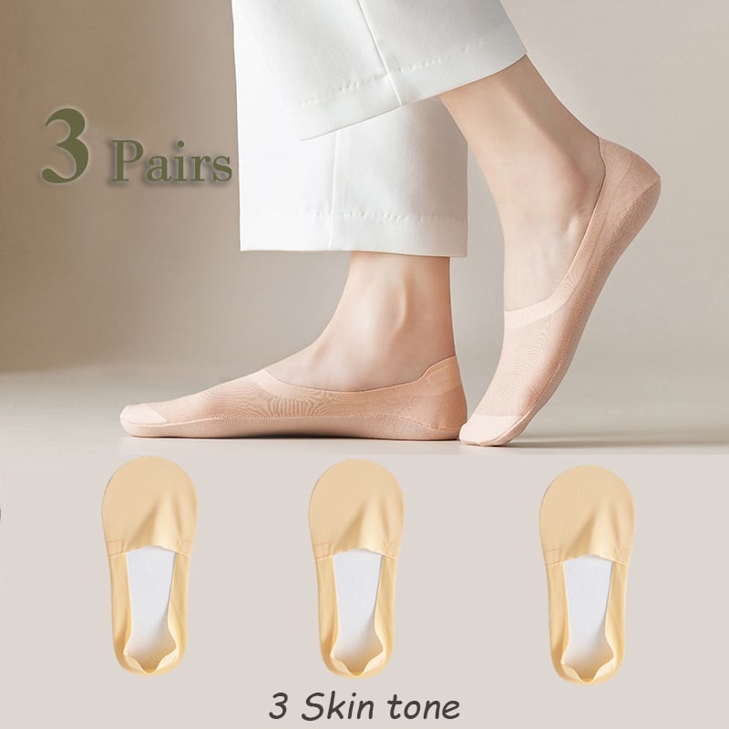 Silicone Anti-Slip Invisible Socks