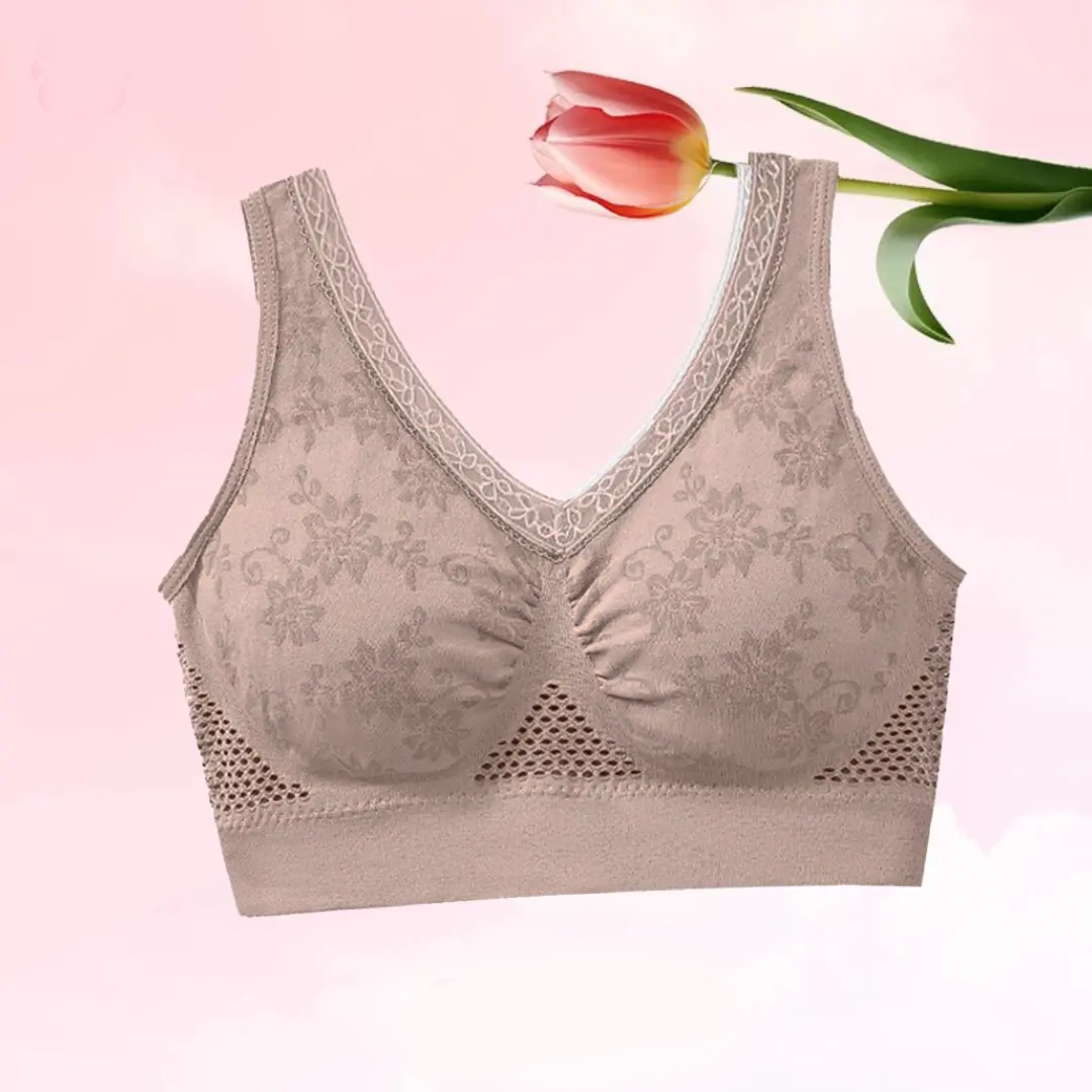 【✨1+1 Free - 2 Pcs】Pure Cotton Buttonless Comfy Lifting Bra