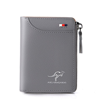 🎁Men's Leather Zip Wallet (RFID Protected)✨