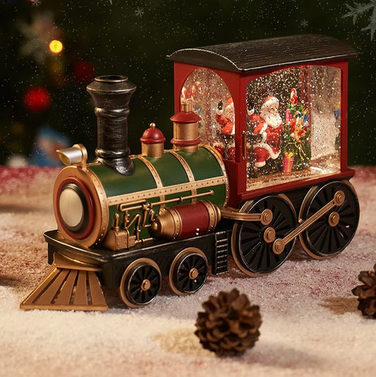 🎁Regalo de Navidad Tren de Nochebuena Bolas de decoración