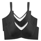 💐Women's Elegant Sheer Full Coverage Plus Size Bra