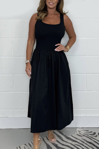 💥Women's Flared T-Shirt Midi Dress — Effortlessly Chic 🌟