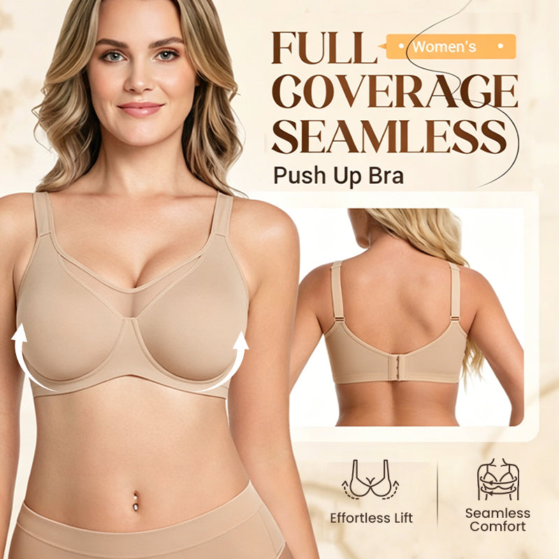 💐Women's Elegant Sheer Full Coverage Plus Size Bra