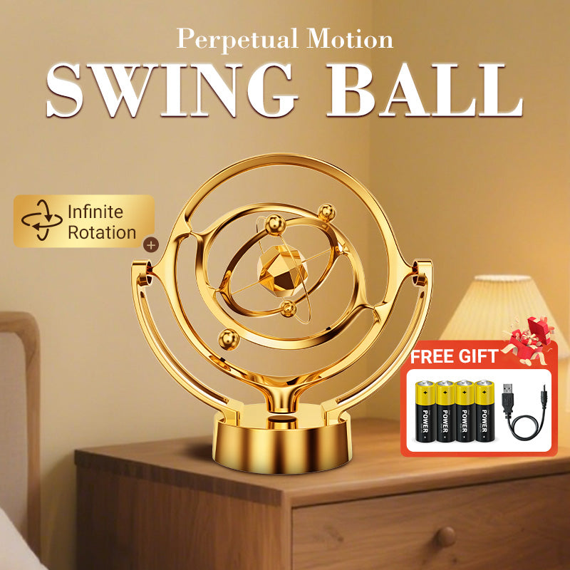 🌏Electronic Perpetual Motion Swing Ball - Desktop Ornament