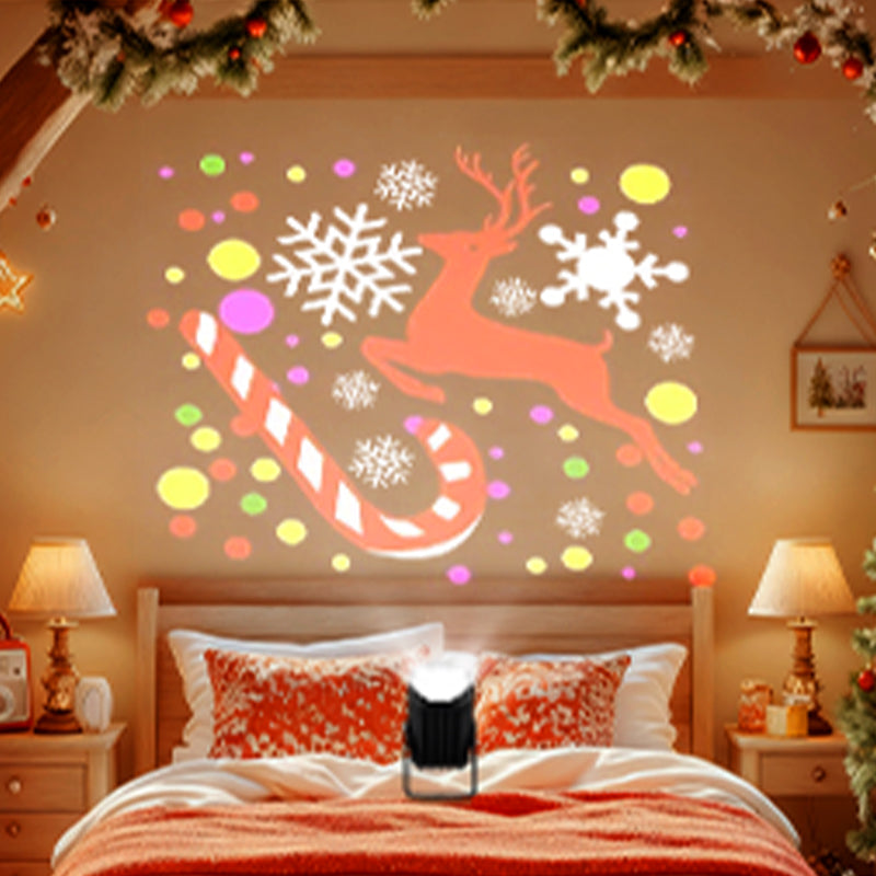 🎁Christmas Hot Sale 🎅Rotating LED Christmas Pattern Projector Light
