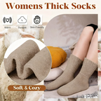 💖 Women's Solid Mid-calf Socks