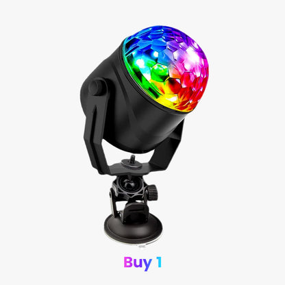 🎄 FESTIVE FEAST DEAL! 🔥Colorful Rotating Magic Disco Ball Light