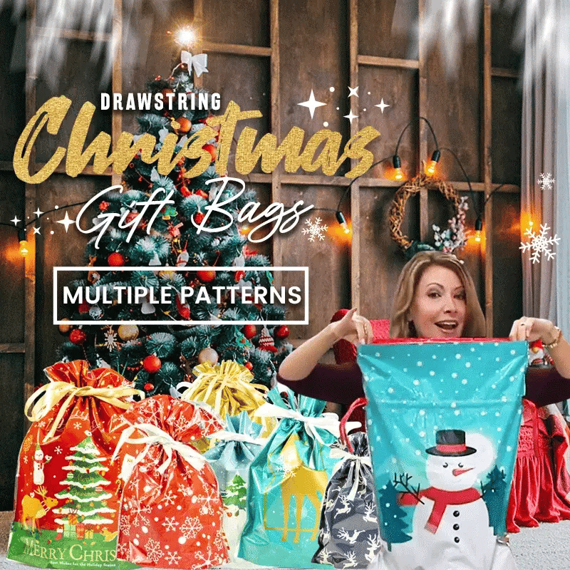 🎄The World’s Best Christmas Gift Bag With Drawstring🎁