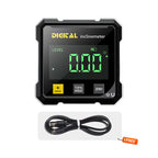 4-Side Magnetic Digital Angle Gauge with Laser