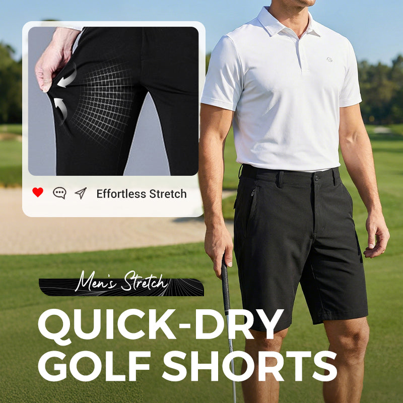📢Men's Stretch Quick Dry Casual Golf Shorts