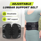 🔥Adjustable Double Pulley Breathable Lumbar Support Shaping Waist Belt