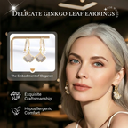 🔥Delicate Ginkgo Leaf Earrings for Women -💖 Romantic Valentine's Day Gift