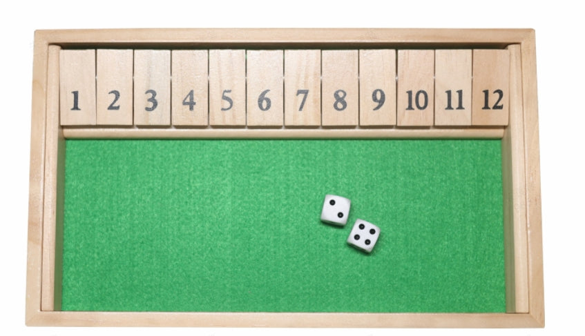 🔥FUN FAMILY GAMES - Shut The Box Board Game