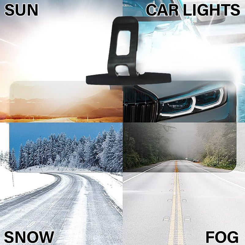 🔥Anti-Glare Driving Visor for Sun Glare & Snow Blindness