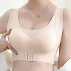 ⚡Front Closure Cross-Back Wireless Posture Bra