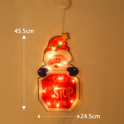 ⛄Christmas pre-sale🎄 Christmas Window Hanging Lights💡