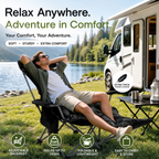 🪑🌿 Portable Adjustable Outdoor Folding Chair – Lightweight, Sturdy & Multi-Purpose  – Effortless to Carry & Set Up 🏕️✨