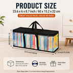 🔥 Buy 2 Get 1 Free 📦 Large Heavy-Duty Thick Plastic Clear Storage Bag for Clothes, Moving & Storage
