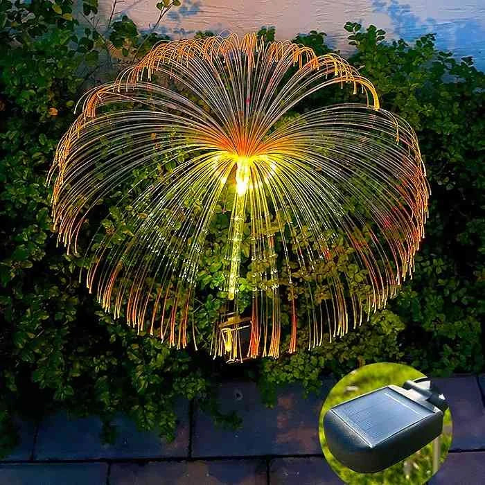 Solar Garden Lamp – Color-Changing Jellyfish Lamp
