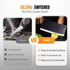 Darth Vader Ultra Sharp 🔪 Never Chip or Stain Professional Kitchen Knives 🍽️🥗