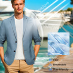 Men'S Summer Lightweight Suit Jacket