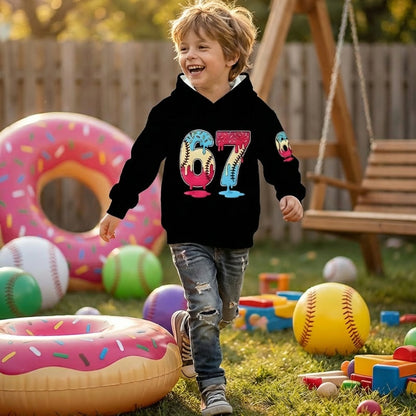✨🔥Kids' Funny 67 Meme Hooded Sweatshirt