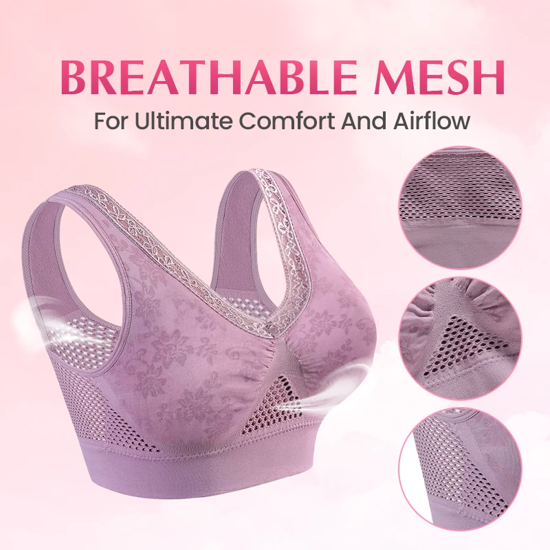 【✨1+1 Free - 2 Pcs】Pure Cotton Buttonless Comfy Lifting Bra