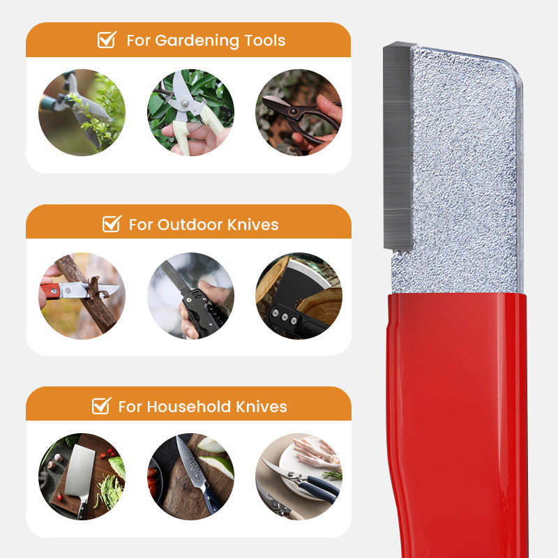 🔪Outdoor Dual‑Purpose Whetstone
