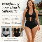 ⏳Time-Limited Special⏰Women's Tummy Control Halter Swimsuit
