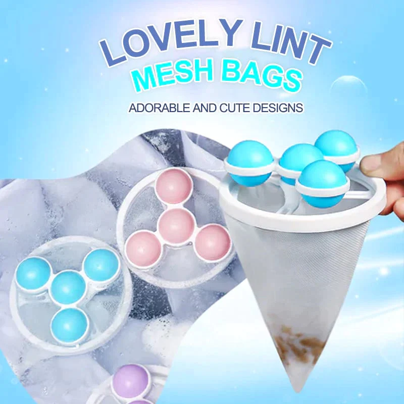 🔥 Washing Machine Hair Filter Mesh Bags